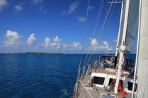 Sailing in the Tuamotus, French Polynesia